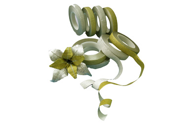 D.Floral Tape Metallic color